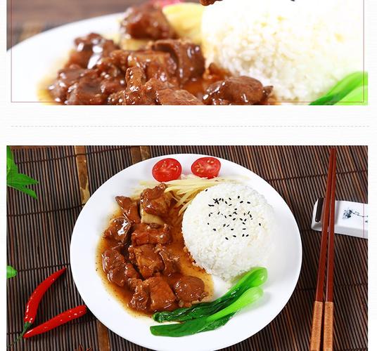 百家享园工厂红烧排骨料理包 订制外卖快餐方便盖浇饭半成品菜